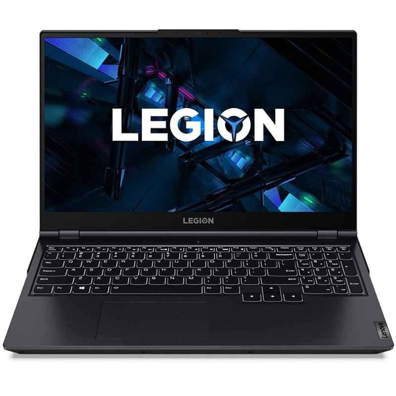 Lenovo 82JK00LYIN Legion 5 Phantom Blue Laptop with 11th Gen Intel i5 16GB/512GB SSD Win 11 & 15.6 inch FHD Display