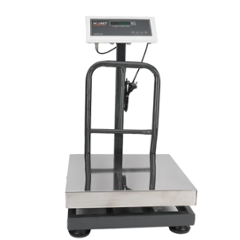 Monet 16x16 inch 200kg Stainless Steel Platform Weighing Scale with Dual Display & 2 Days Battery Backup