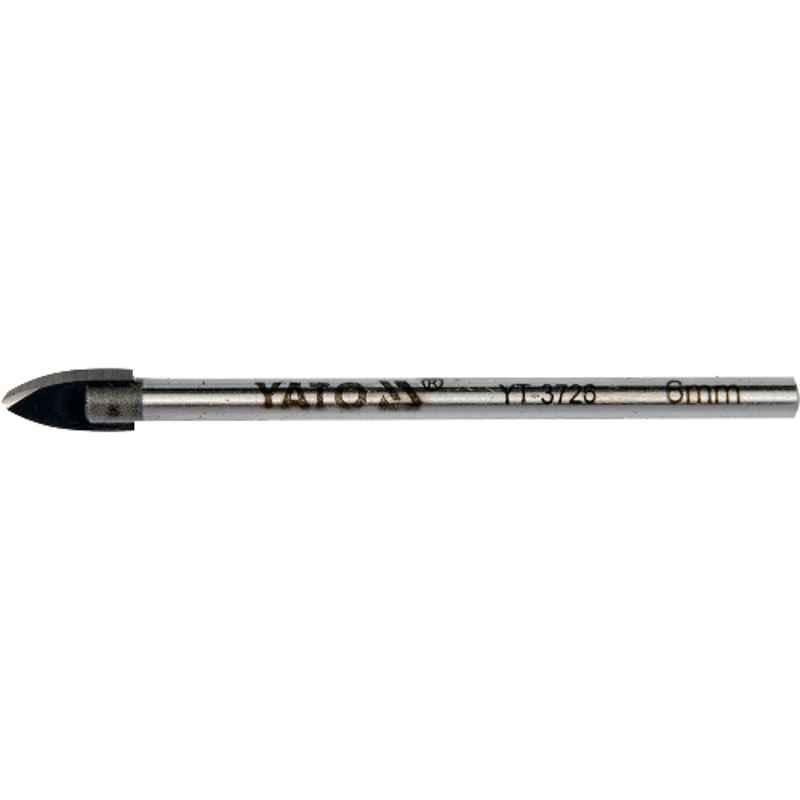 Yato 10mm YG6X Tungsten Carbide Glass and Tile Drill Bit, YT-3728