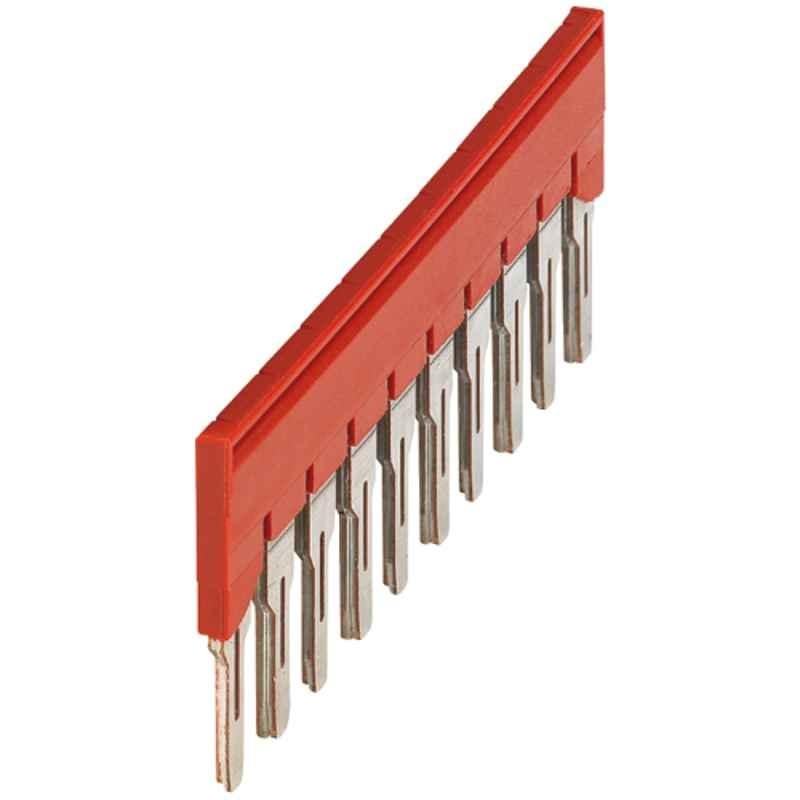 Schneider Linergy TR 6 mm² Red Plug-in Bridge, NSYTRAL610 (Set of 10)