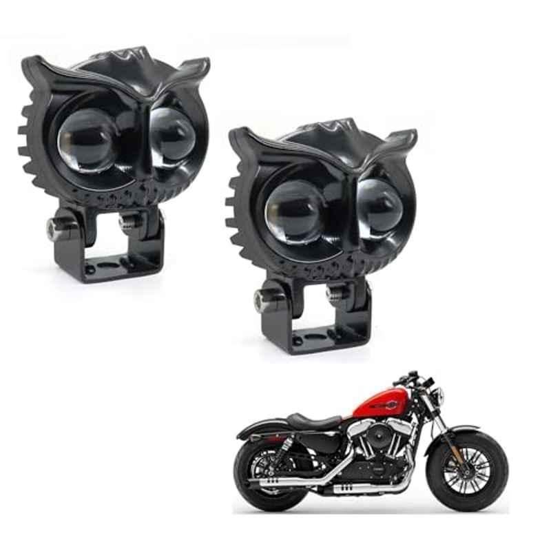 Buy Kozdiko Pcs Yellow White Owl Eye Shape LED Amber Fog Light