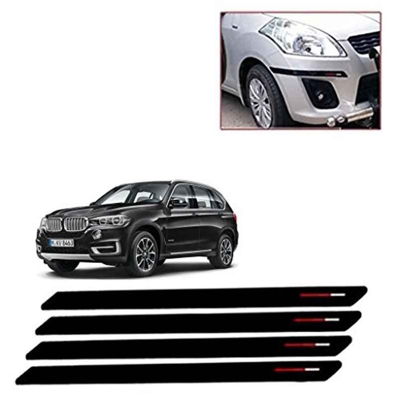 Kozdiko 4 Pcs Black & Red Bumper Protector Set for BMW X5