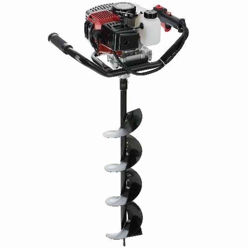 Neptune 2.7HP 52cc 2 Stroke Black Earth Auger with 6 inch Drill Bit, AG-43