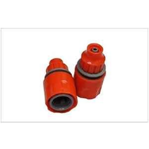 Fieldstar 1/4 inch ABS Plastic Pacifier Shape Quick Coupling Hose Pipe Connector