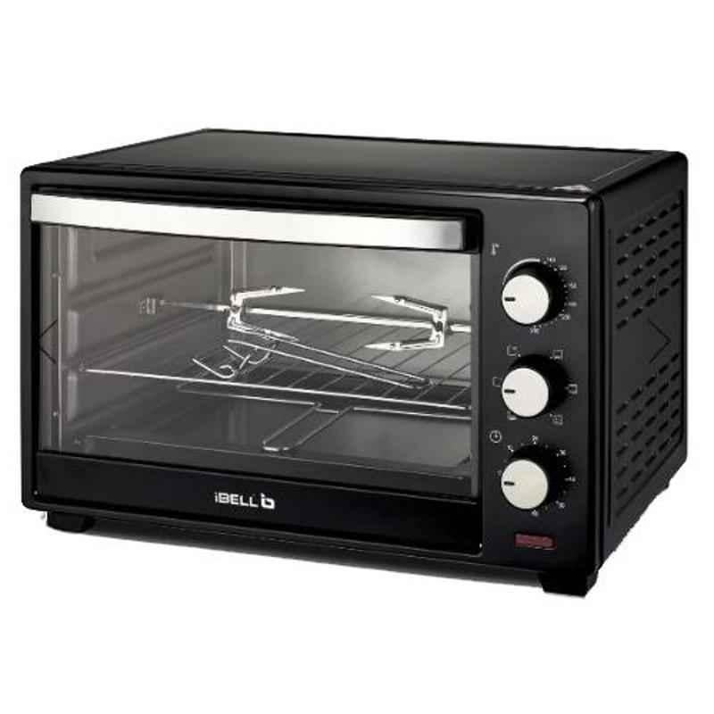 iBELL 1600W 25L Black Electric Microwave Oven, IBLEO25LGNEW
