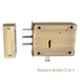 Atom Alloy Steel & Iron Square Bullet 2 in 1 Deadbolt Main Door Lock with 3 Reversible Keys, WDL2
