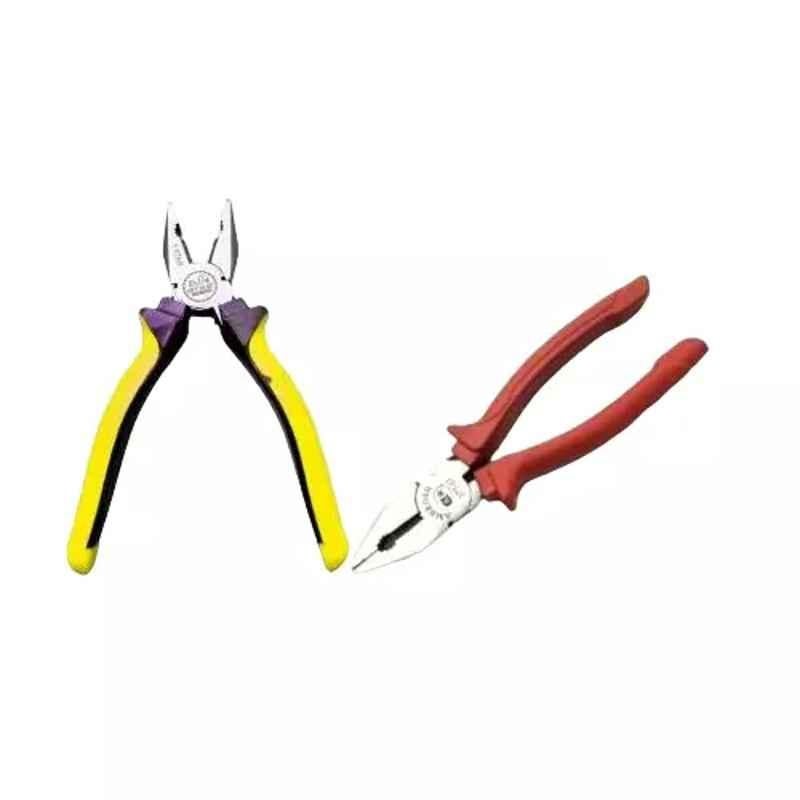 Sky Blue 8 inch Stainless Steel Lineman Plier, SBE361 (Pack of 2)