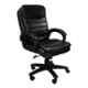 Caddy PU Leatherette Black Adjustable Office Chair with Back Support, DM 61