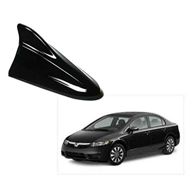 Auto Pearl Black Shark Fin Signal Receiver For Honda Civic