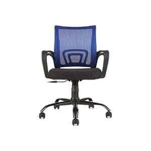 CELLBELL Zenith C107 Mesh Medium Back Blue Ergonomic Chair, CBHKFOC1255