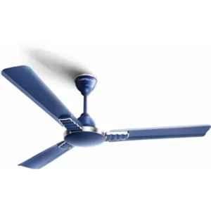 Longway Wave 50W Blue & Silver Ultra High Speed 3 Blade Ceiling Fan, Sweep: 1200 mm