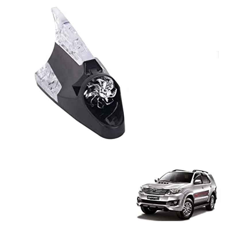 Kozdiko Black Auto Wind Power LED Light Shark Fin Car Antenna for Toyota Old Fortuner