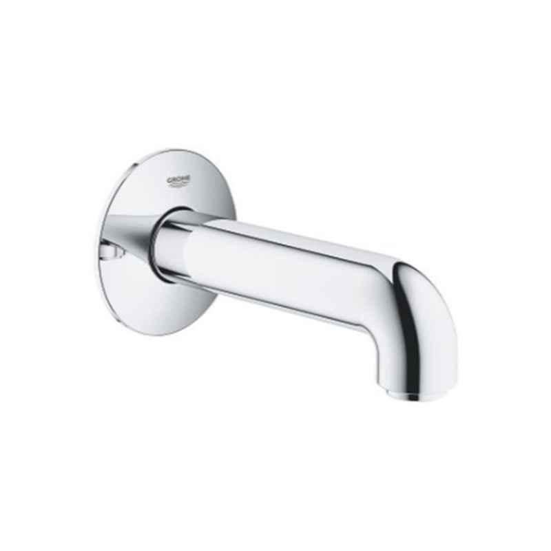 Grohe Bau Classic 80x140mm Silver Bath Spout, 13258000