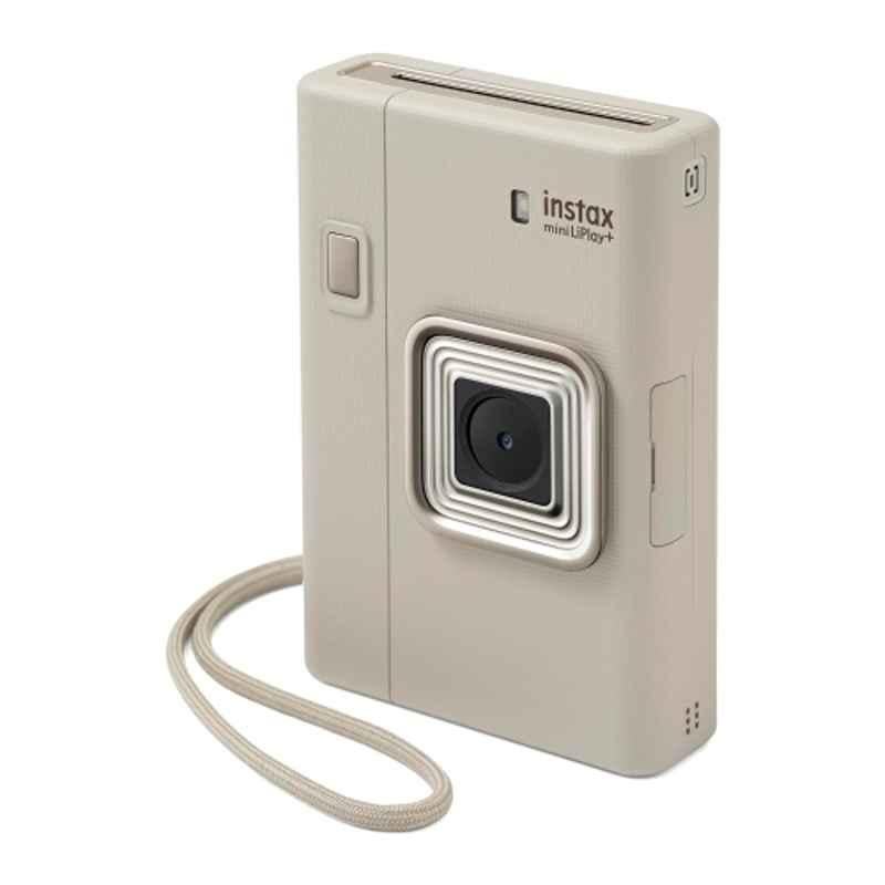 Fujifilm Instax Mini LiPlay+ Sand Beige Hybrid Instant Camera