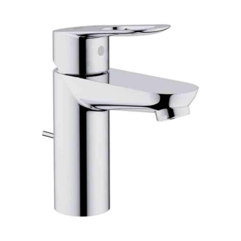 Grohe Start Edge 23830000 Stainless Steel Silver Single Lever Basin Mixer Faucet, 12x22x10 cm