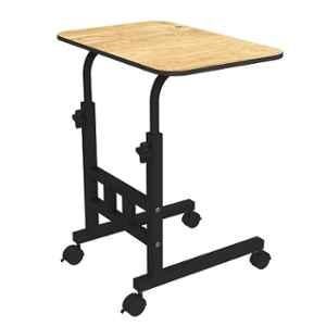 Portronics My Buddy D Brown Pre Laminated Particle Board Multipurpose Table, POR 1376