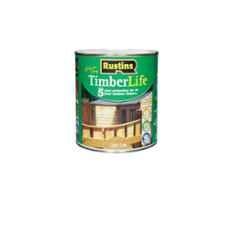 Rustins 5L Walnut Quick Dry Timberlife Wood Coating, TLCL5000