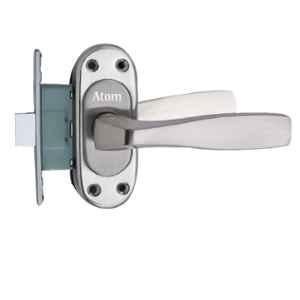 Atom Panda-Bl Stainless Steel Mortise Door Handle with Baby Latch Lock