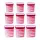 Trueware 9 Pcs Pink Eco Storage Printed Plastic Container Set, Capacity: 750ml, 1000ml & 1500ml