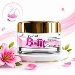 Zenius India 50g B Fit Cream with Ashwagandha, Jojoba Oil, Olive Oil, Soyabean & Grape Seed for Breast Enlargement & Improves Shape