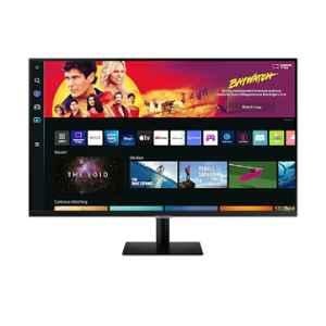 Samsung M7 32 inch 60Hz 4ms Black UHD VA Panel Smart Monitor with Smart TV Experience, LS32BM700UWXXL