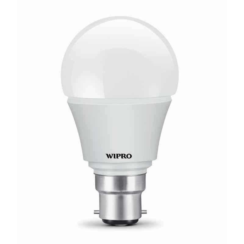 Wipro Garnet 7W B-22 White LED Bulbs, N70001 (Pack of 3)