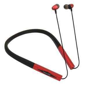 Hitage Glam Red Bluetooth Neckband Earphone with 39hr Music Time, NBT-2865