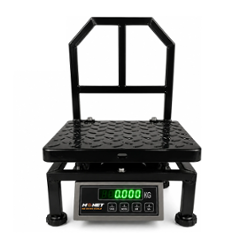 Monet 12x12 inch 80kg Mild Steel Platform Weighing Scale with Dual Display & 2 Days Battery Backup