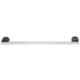 Aquieen 244mm Malleable Chrome Wenge Wardrobe Cabinet Pull Handle, KL-713-224-CP (Pack of 2)