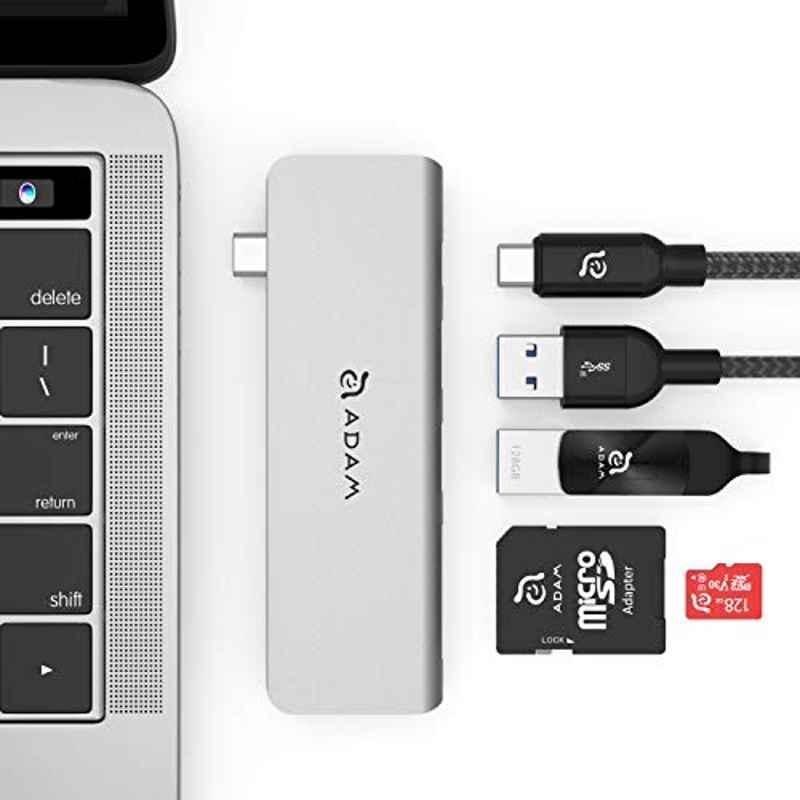 Adam Elements 5E CASA 60W USB-C 5-in-1 Card Reader Hub, AAPADHUB5EGY