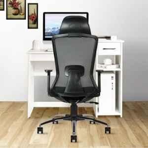 Cellbell Ergoglide Mesh High Back Black Ergonomic Chair with Lumbar Support & Height Adjustable, CBHKFOC1306