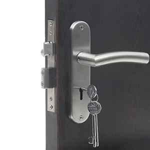 Voltizi ‎MG1105 Stainless Steel 304 Antique Brass Finish Heavy Duty Mortise Door Lock, VL-FASINO-KY