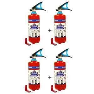 Eco Fire 2kg ABC Type Fire Extinguisher (Pack of 4)