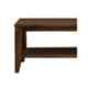 Angel Furniture 36x20x16 Inch Walnut Glossy Lacquer Finish Wood Table, AF-147W