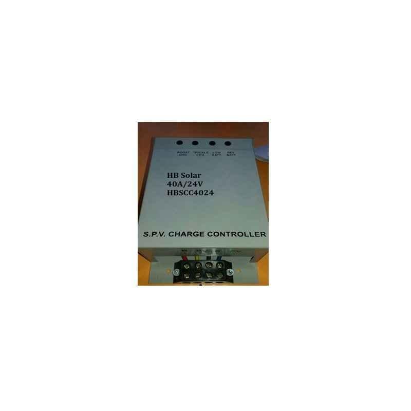 HB Solar 24V 40A PWM Solar Charge Controller