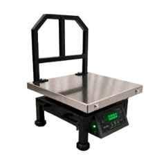 Monet 14x14 inch 200kg Stainless Steel Platform Weighing Scale with Dual Display & 2 Days Battery Backup