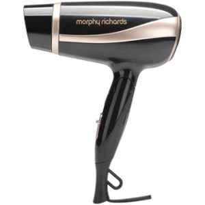 Morphy Richards HD1100DC 1100W Black & Rose Gold ABS Hair Dryer, 340024