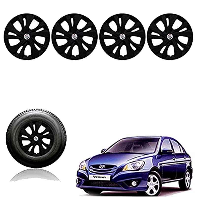 Auto Pearl 14 inch ABS Black Car Wheel Cover for Verna
