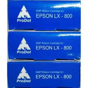 Prodot Black DMP Ribbon Cartridges for Epson LX 800 Dot Matrix Printer