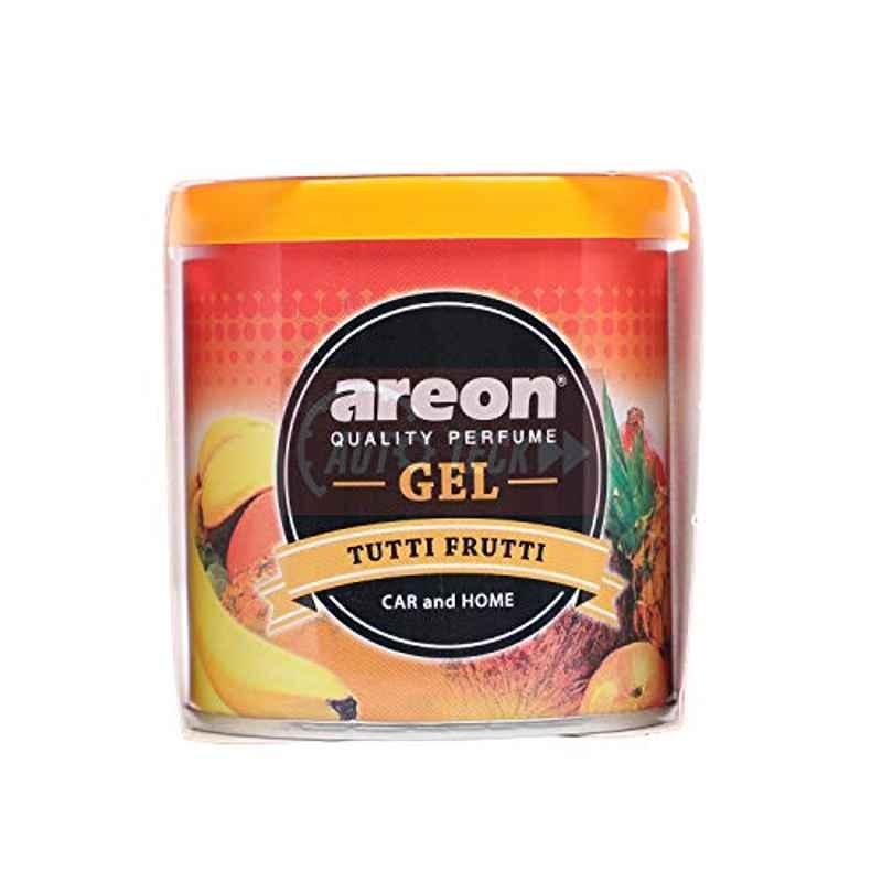 Areon GCK08 Tutti Fruitti Gel Air Freshener for Car