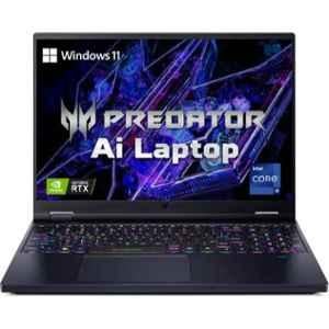 Acer PH16-72 Predator Helios 16 Abyssal Black Gaming Laptop with Intel Core i9 14th Gen 14900HX 32GB/1TB SSD/Windows 11 Home & 16 inch Display, NH.QNZSI.002