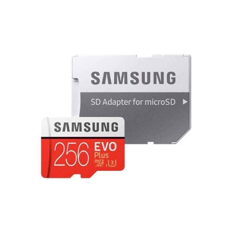 Buy Samsung EVO Plus 256GB Micro SDXC Memory Card with Adapter, MB-MC256GA  Online At Best Price On Moglix