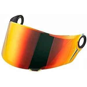 AOW LS2 Helmet Visor for FF350, FF352 Helmet, Color : Gold