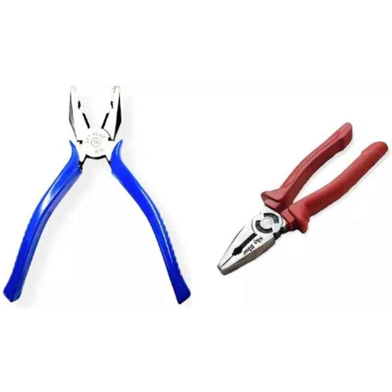 Sky Blue 2 Pcs 7.8 inch Groove Plier Combo, SBE_PLIER COMBO_003