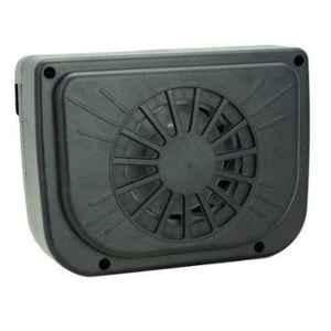K Kudos Black Auto Cool Ventilation Solar Powered Exhaust System Fan for Car