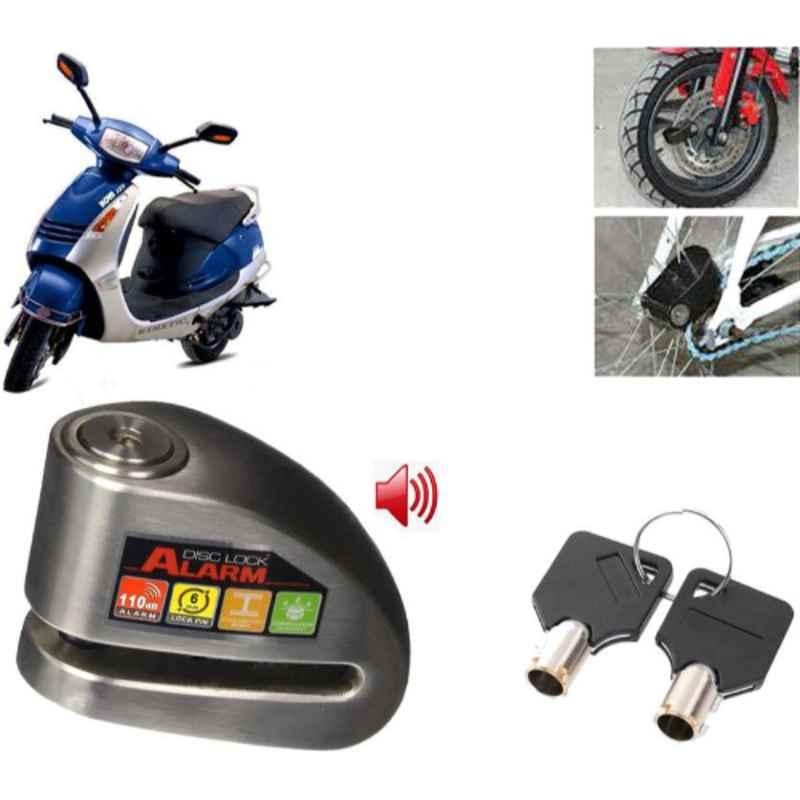Auto Pearl Steel Black Anti-Theft Alarm Disc Brake Lock for Nova, Lock_447