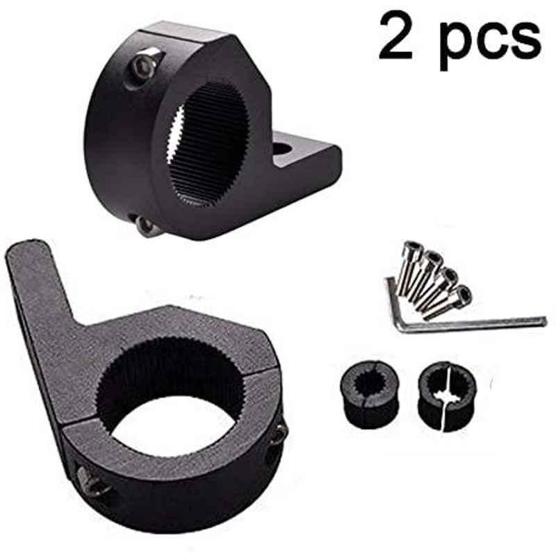 AOW Fog Lamp Clamp (Pack of 2) T-4 Universal for All Two Wheeler