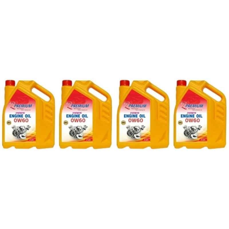 Z Premium 0W60 5 Litre Engine Oil (Pack of 2)