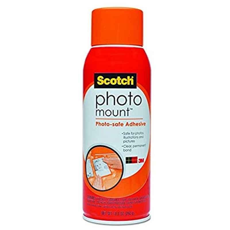 3M Scotch 10.3 Oz Photo Mount Safe Adhesive Spray, 6094