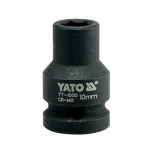 Yato 19mm 1/2 inch Drive CrMo Hexagonal Impact Socket, YT-1009